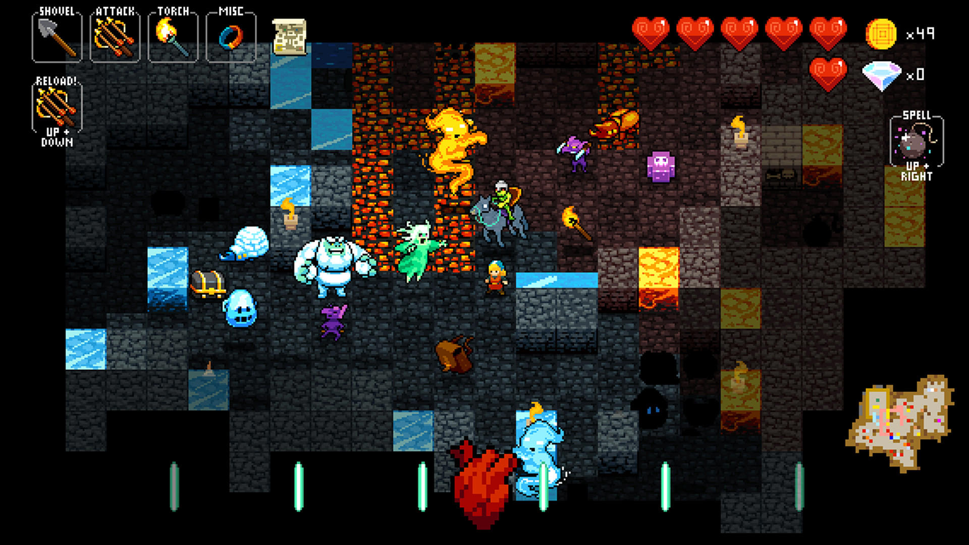 Crypt of the NecroDancer screenshot 1