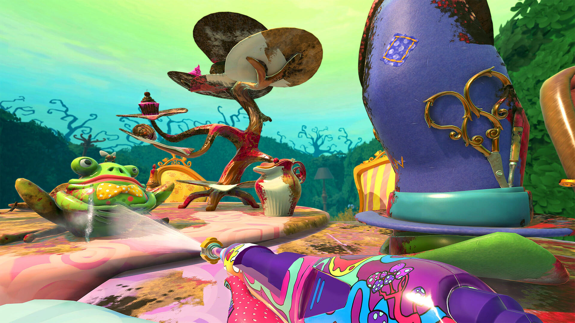 PowerWash Simulator – Alice’s Adventures Special Pack screenshot 1