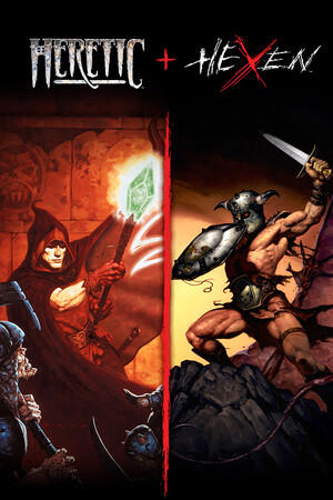 Heretic + Hexen cover art