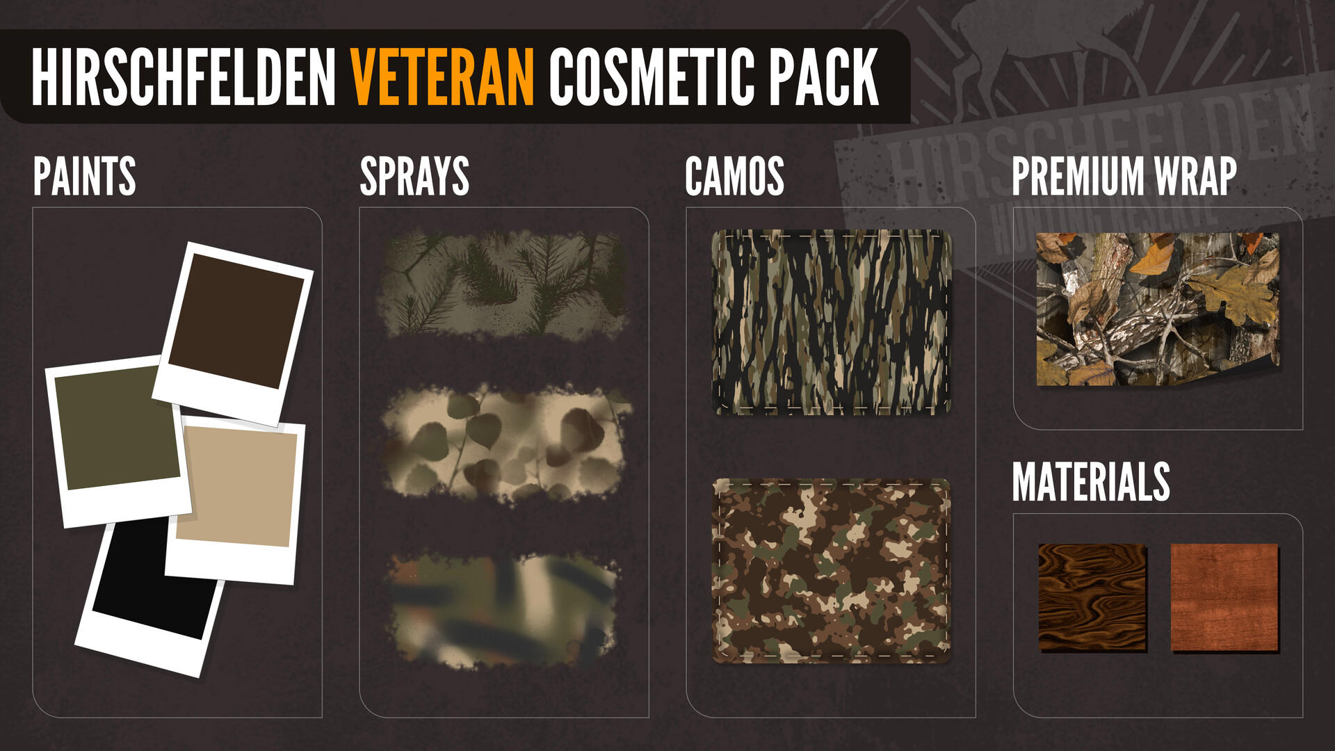 theHunter: Call of the Wild™ - Hirschfelden Veteran Cosmetic Pack screenshot 1