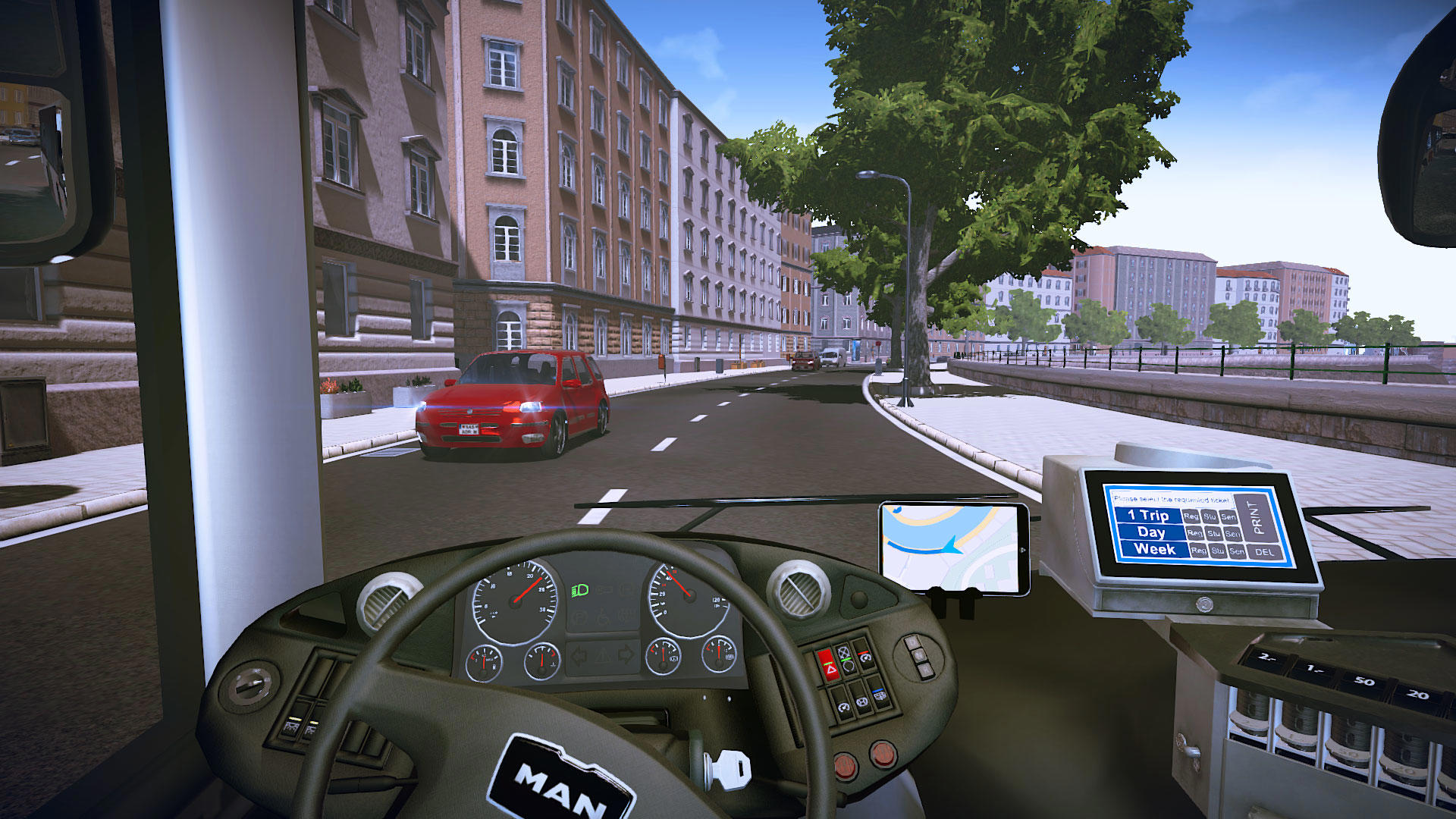 Bus Simulator 16 - MAN Lion's City A 47 M screenshot 2
