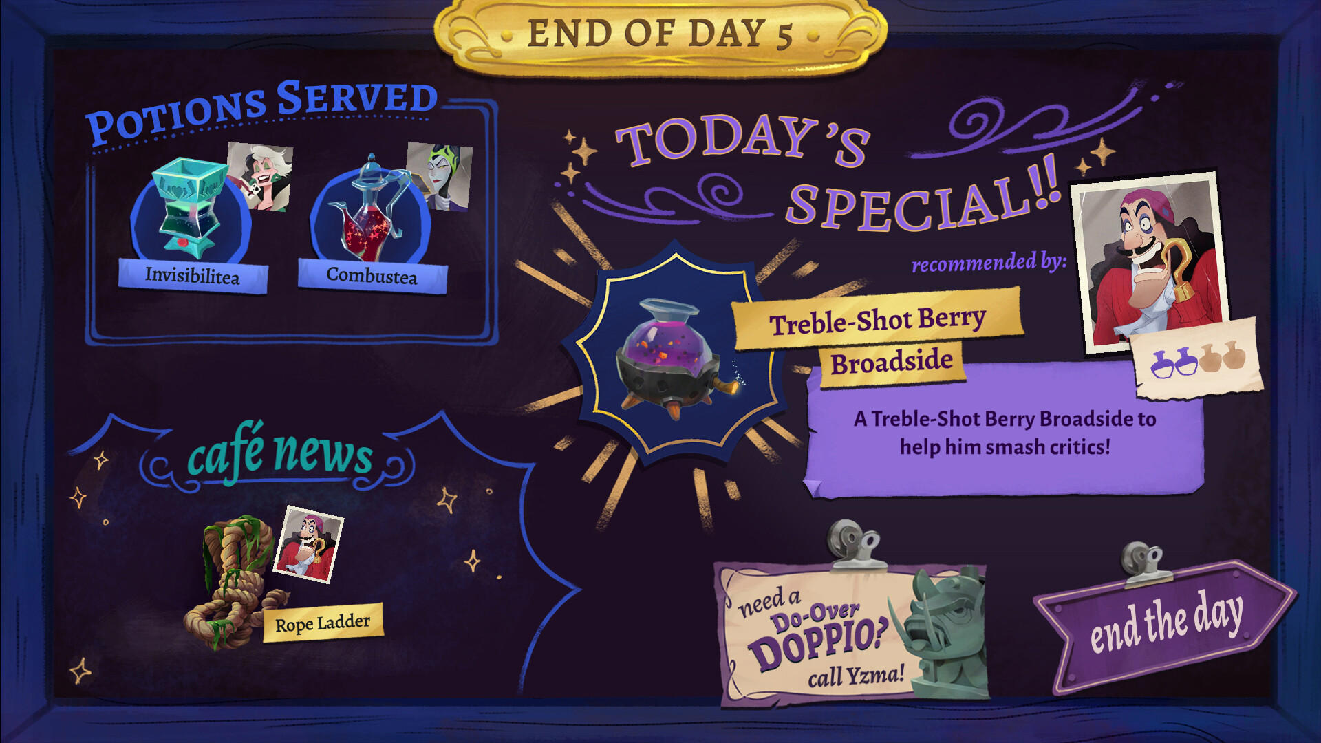 Disney Villains Cursed Café screenshot 1