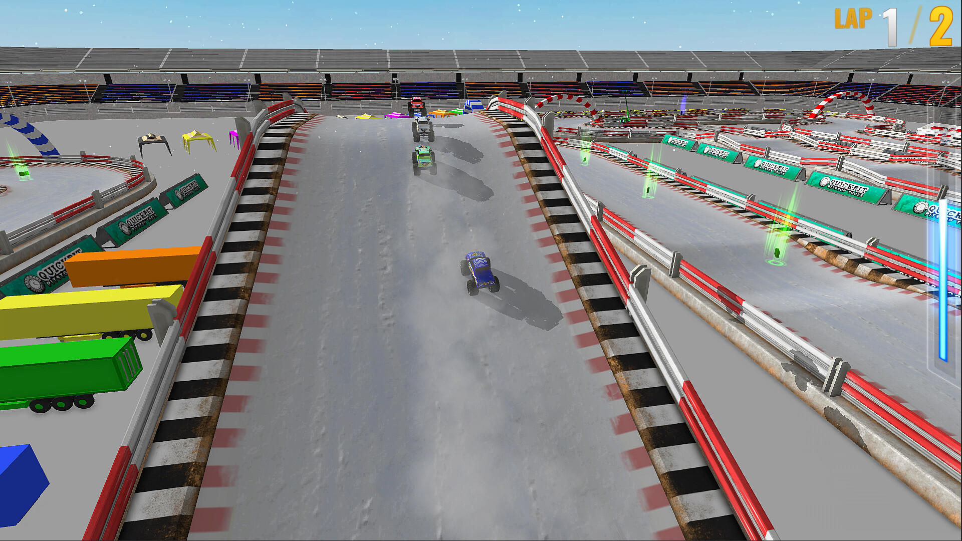 SuperTrucks Offroad Racing screenshot 1