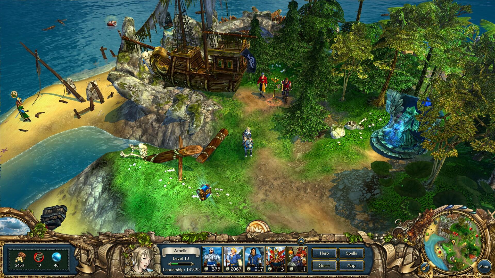 King's Bounty: Crossworlds screenshot 2