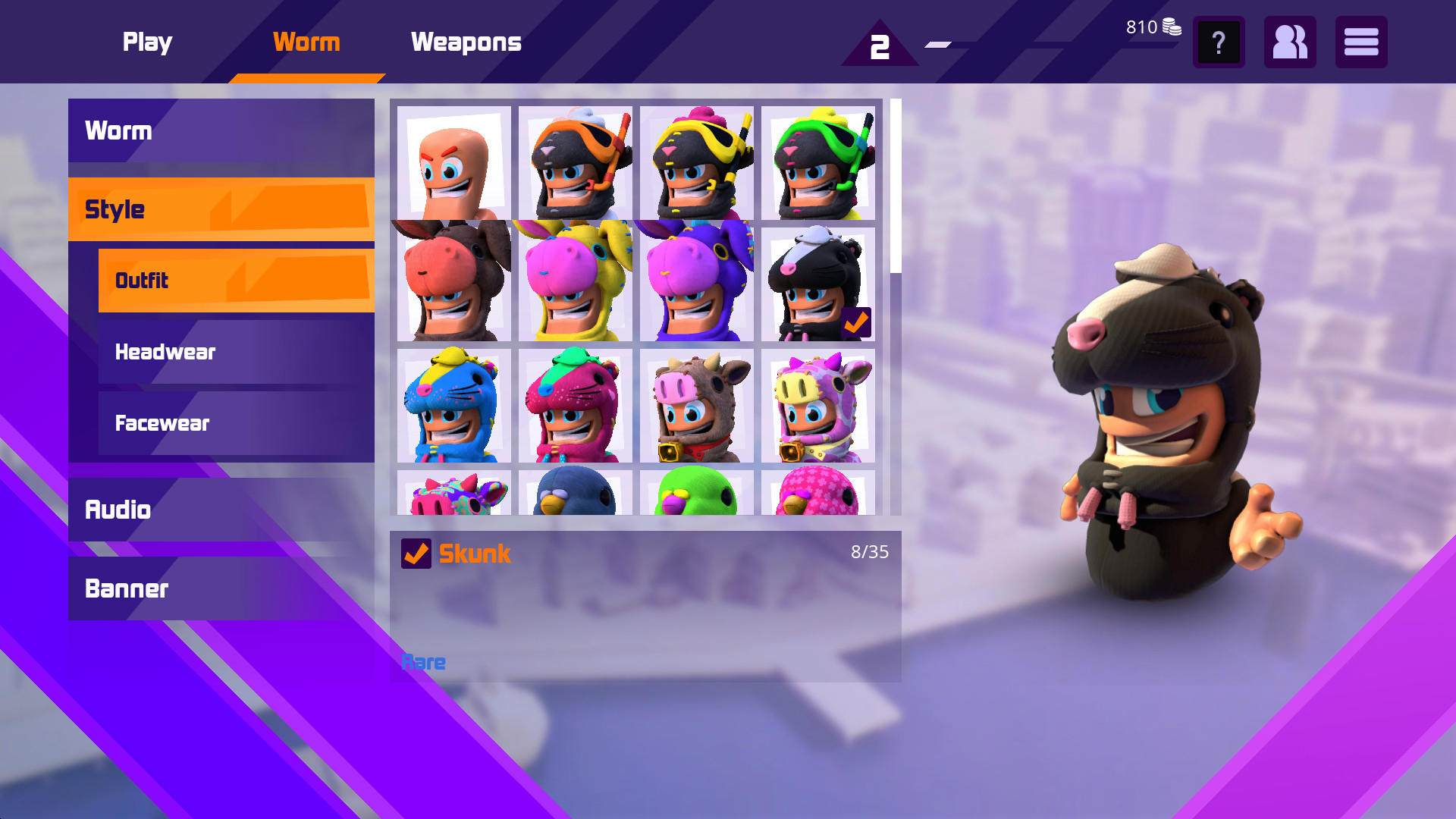 Worms Rumble - Legends Pack screenshot 2