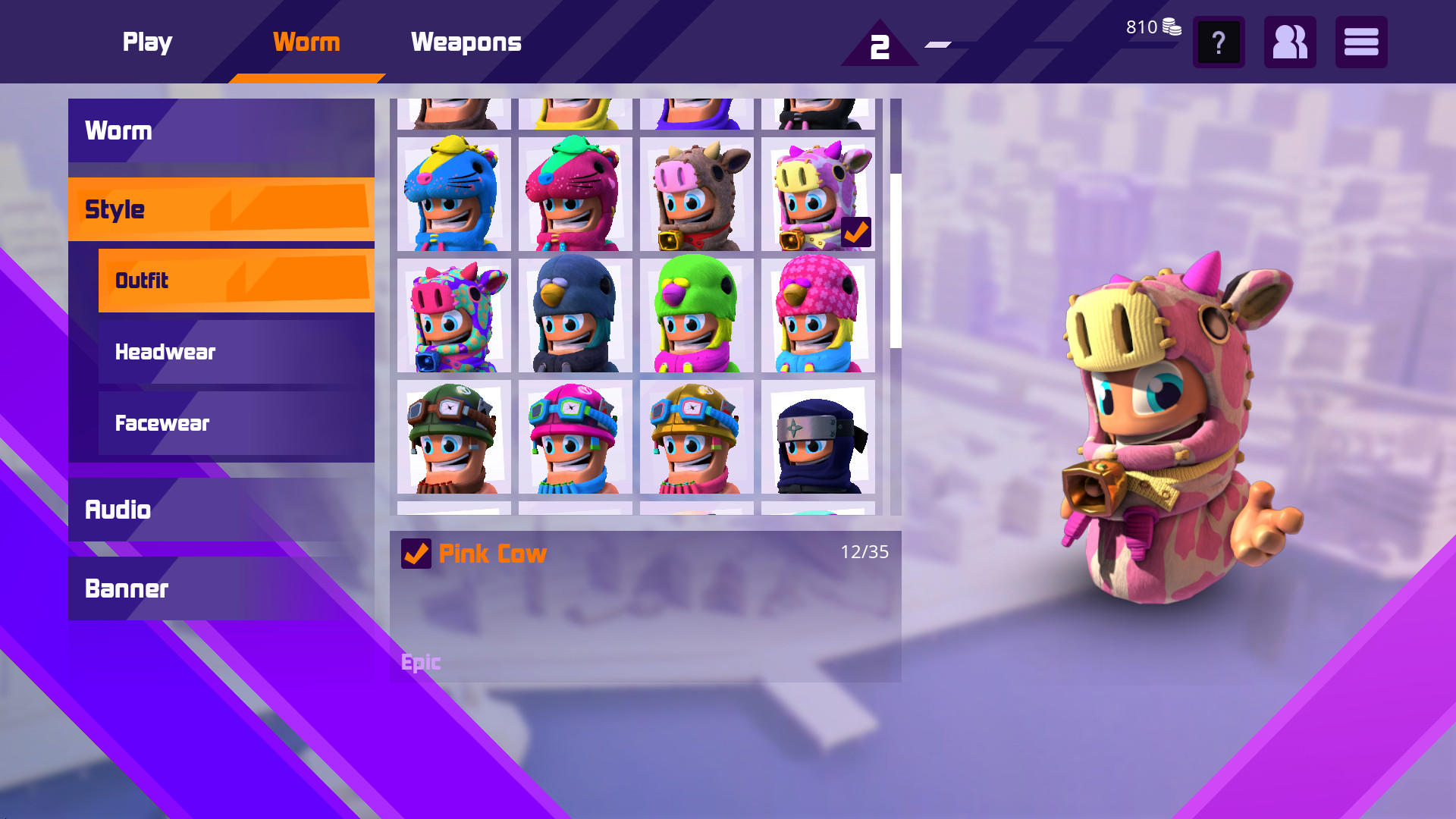 Worms Rumble - Legends Pack screenshot 1