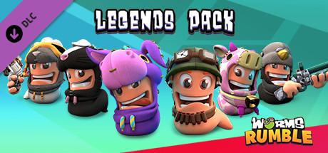 Worms Rumble - Legends Pack cover art