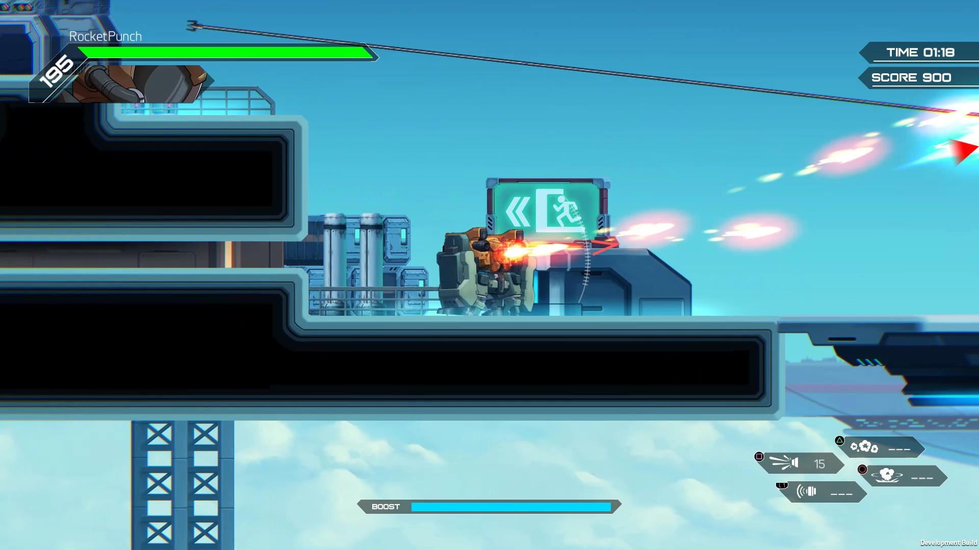 HARDCORE MECHA - Round Hammer Particle Cannon screenshot 1