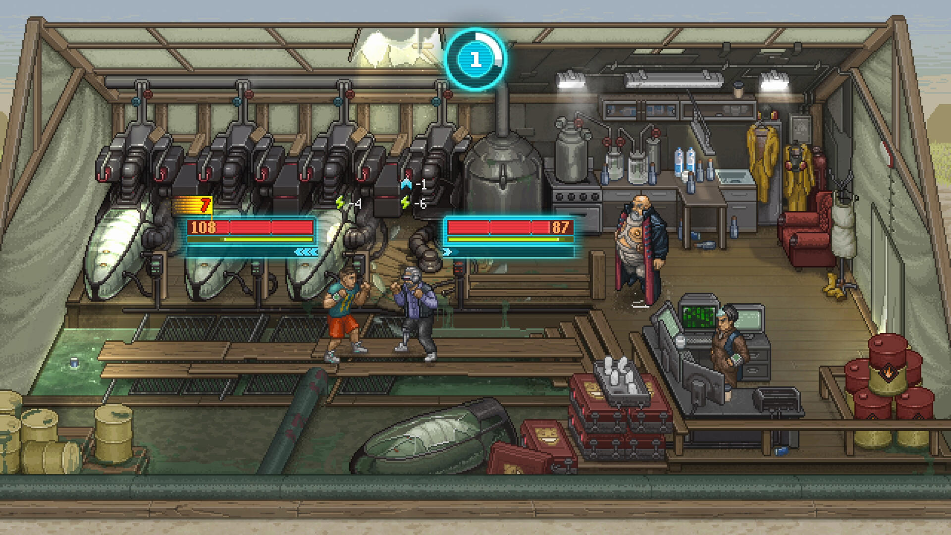 Punch Club 2: Fast Forward screenshot 1