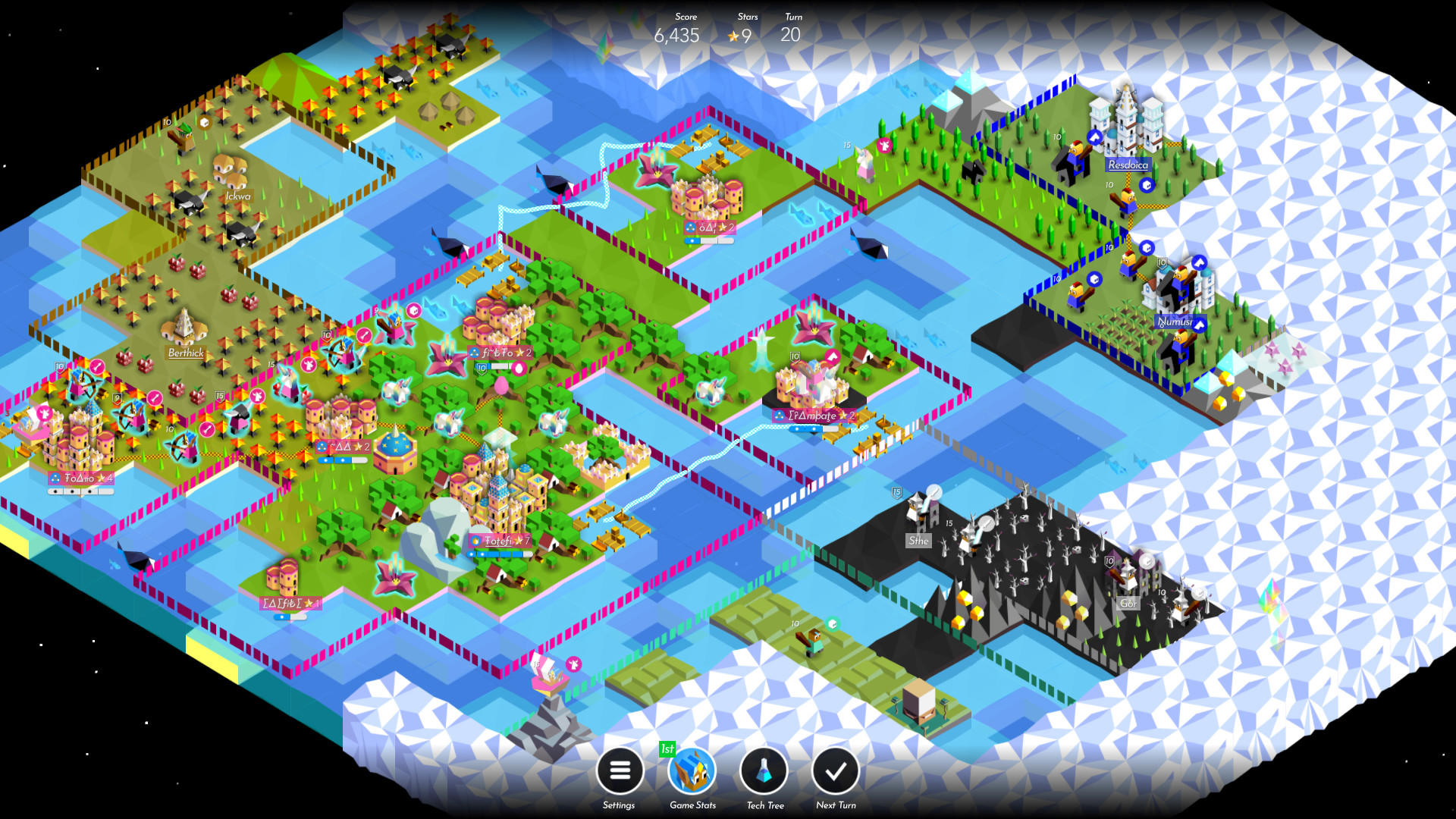 The Battle of Polytopia - ∑∫ỹriȱŋ Tribe screenshot 1