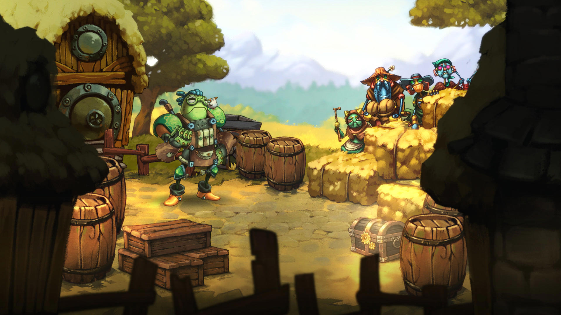 SteamWorld Quest: Hand of Gilgamech screenshot 2