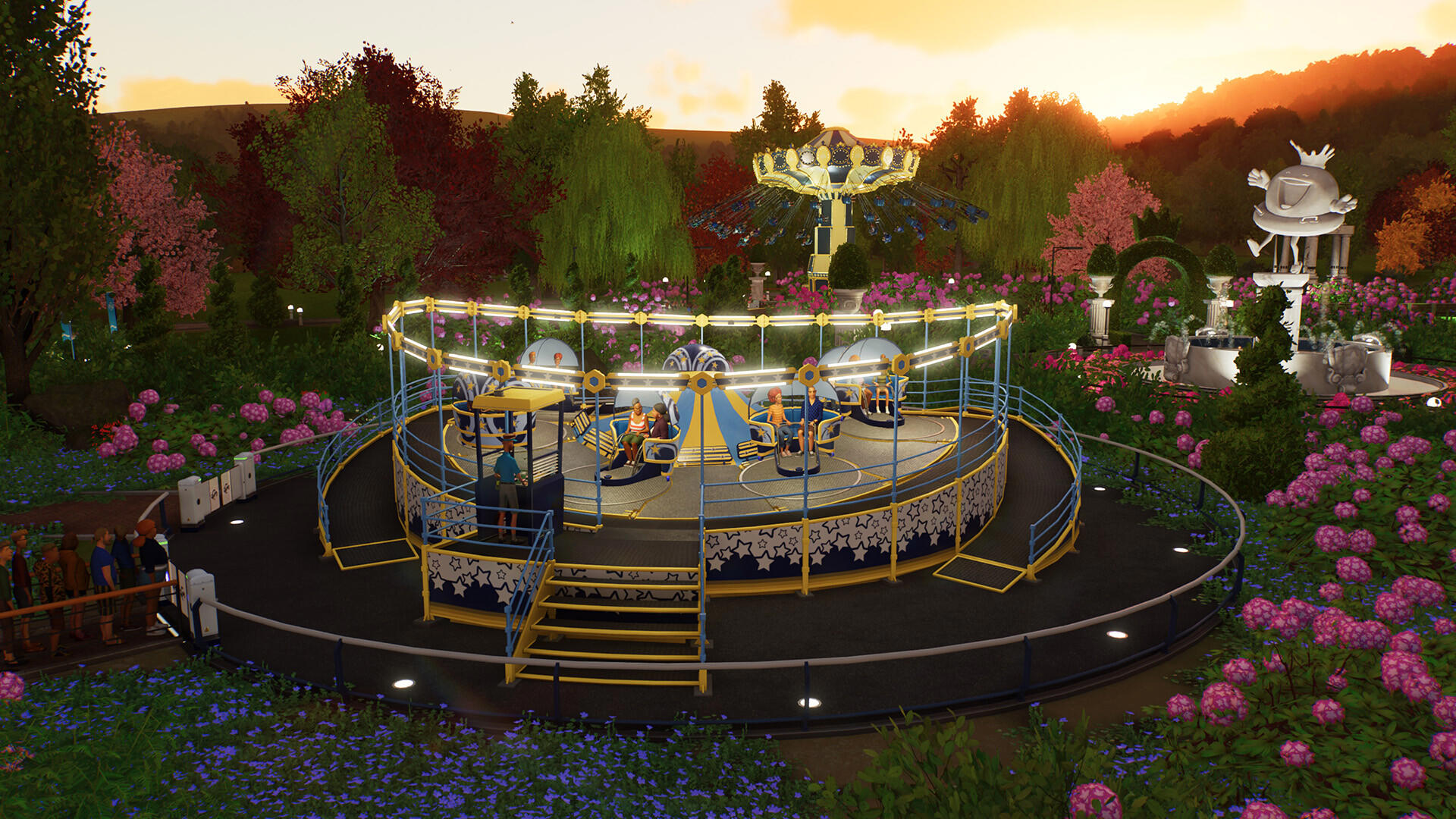 Planet Coaster 2: Vintage Funfair Ride Pack screenshot 2
