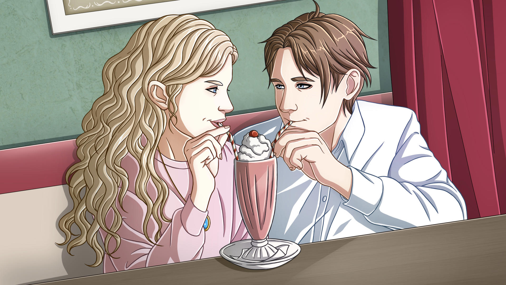 Twice Reborn: a vampire visual novel screenshot 1
