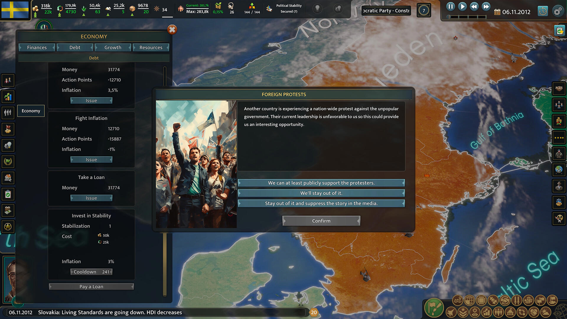 Realpolitiks 3: Earth and Beyond screenshot 2
