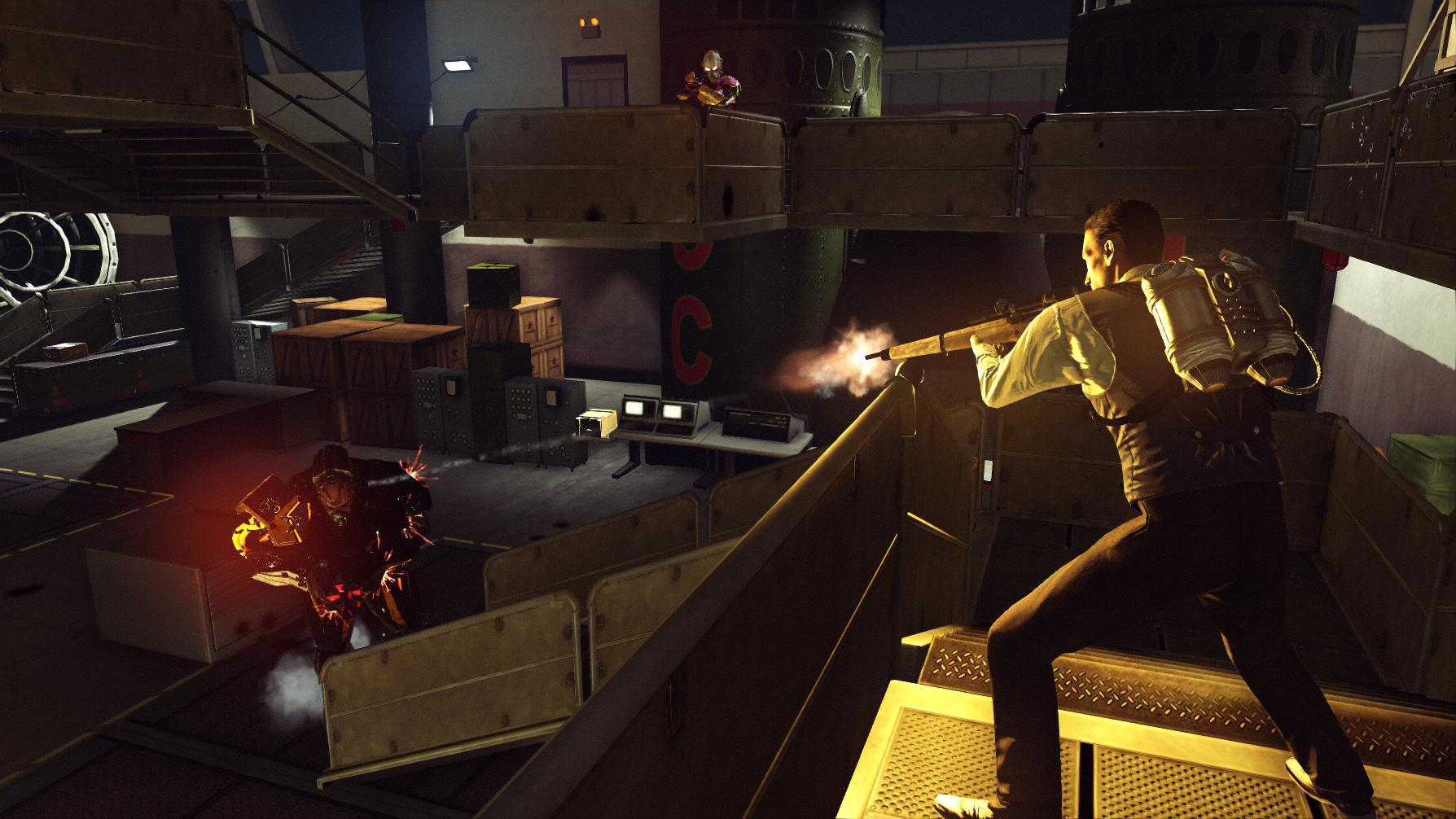 The Bureau: XCOM Declassified - Hangar 6 R&D screenshot 1