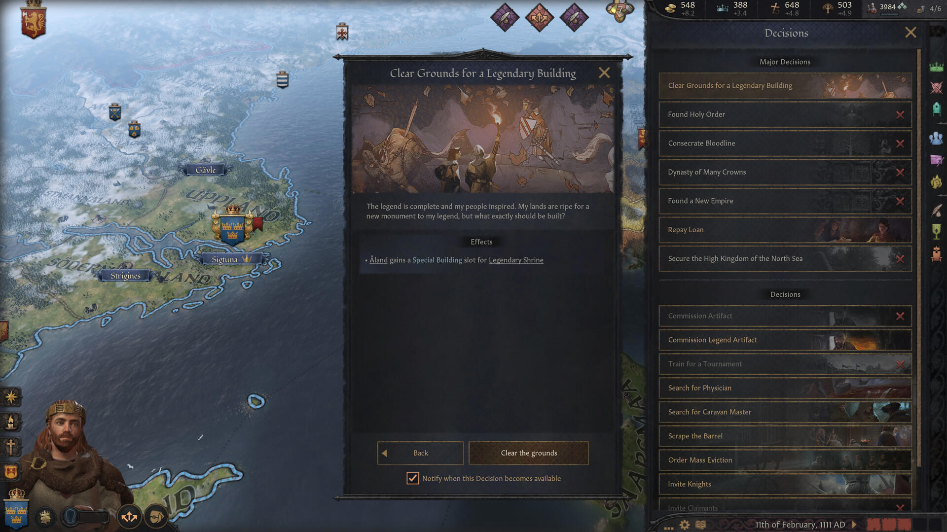 Crusader Kings III: Legends of the Dead screenshot 1