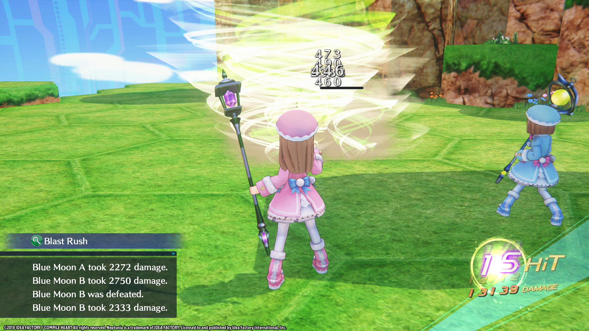 Megadimension Neptunia VIIR - 4 Goddesses Online Magician Weapon Set screenshot 3
