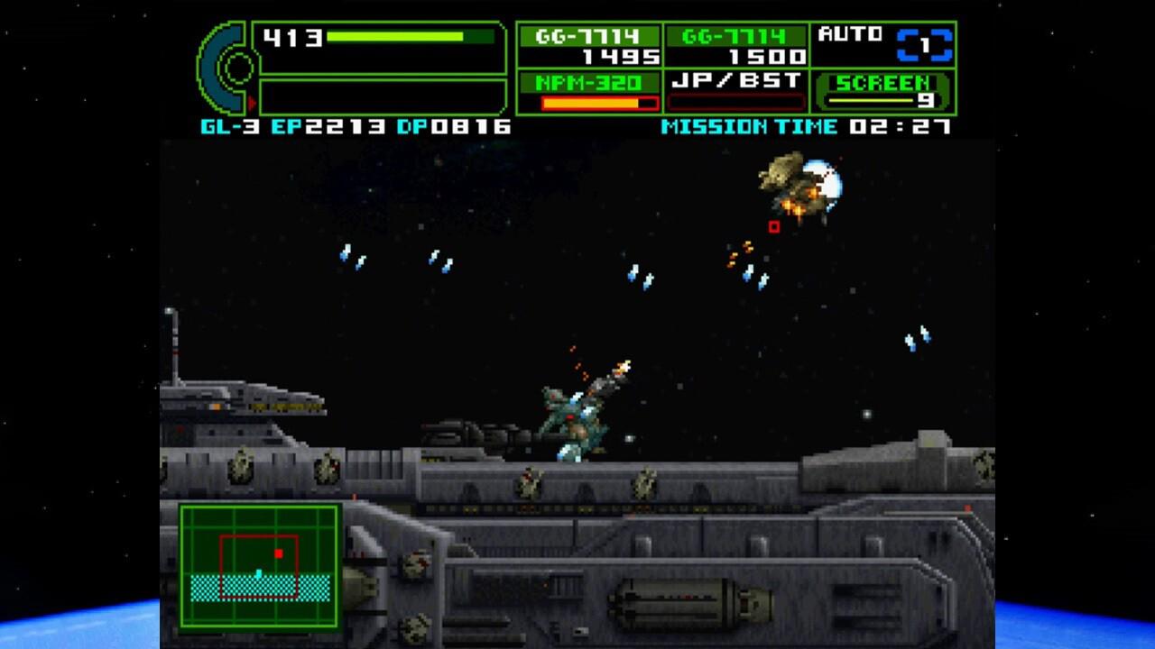 Assault Suit Leynos 2 Saturn Tribute screenshot 2