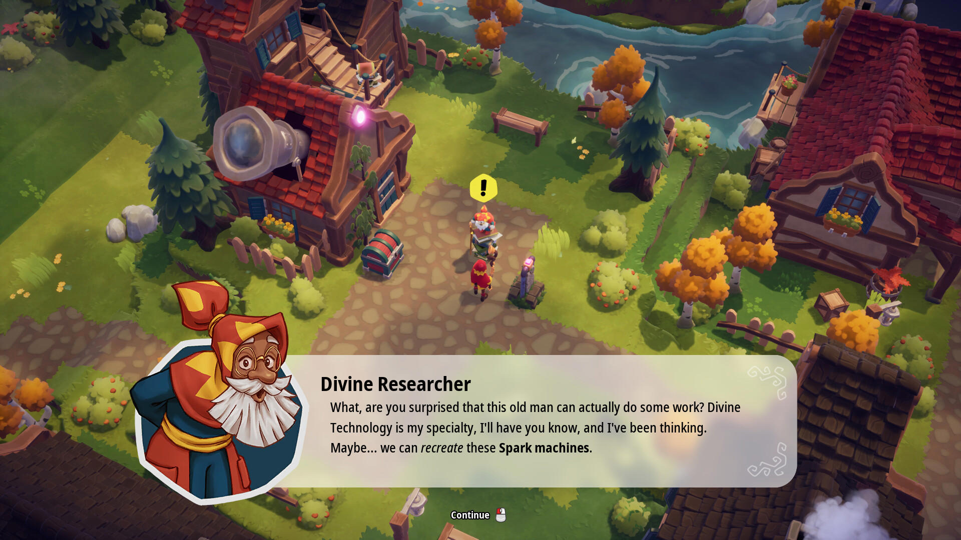 Oddsparks: An Automation Adventure Deluxe Edition screenshot 1