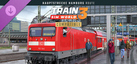 Train Sim World® 3: Hauptstrecke Hamburg - Lübeck Route Add-On cover art
