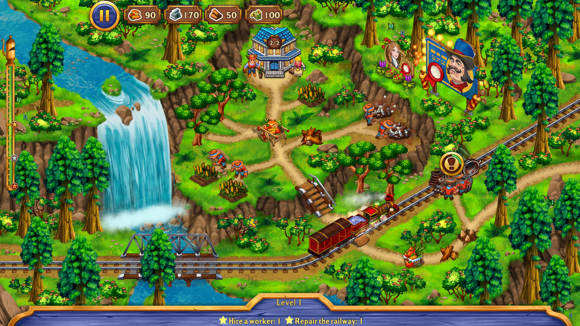Golden Rails: The heart of the state screenshot 2