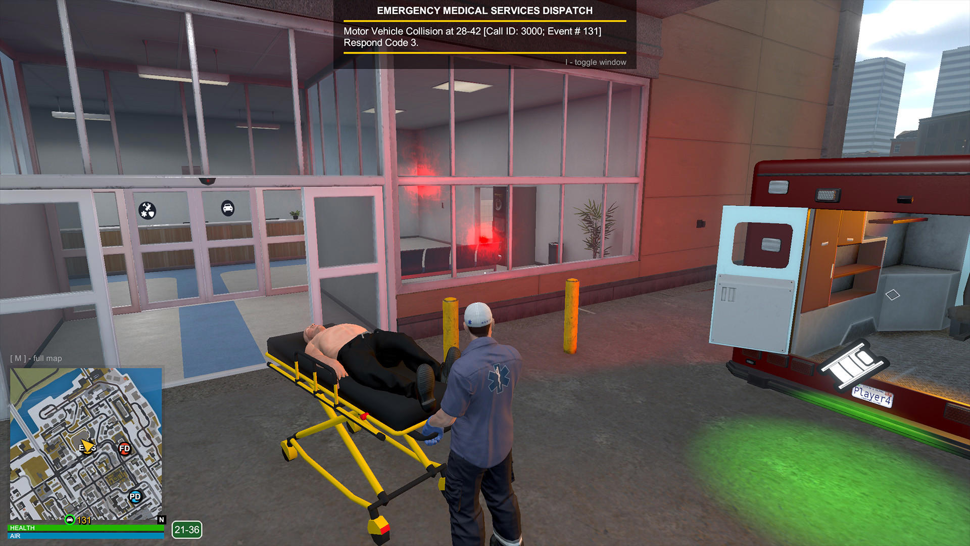 Flashing Lights - Police, Firefighting, Emergency Services (EMS) Simulator screenshot 1