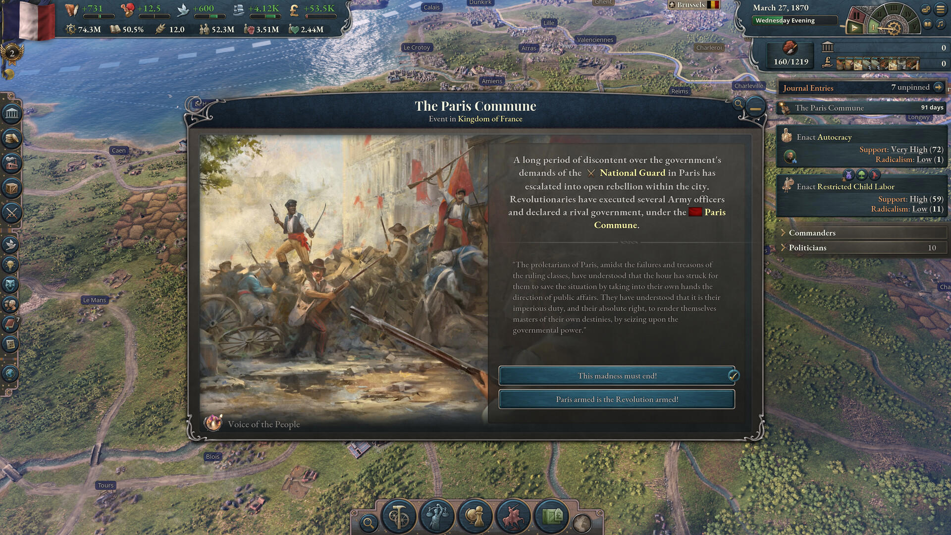 Victoria 3: Voice of the People - Immersion Pack screenshot 2