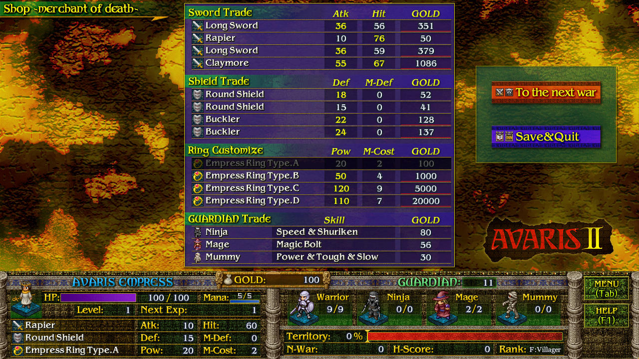 Avaris 2: The Return of the Empress screenshot 2