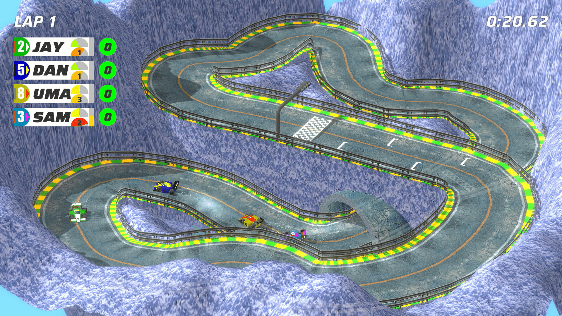 Crashy Laps screenshot 1
