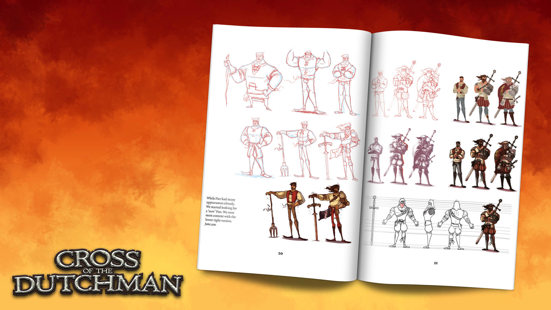 Cross of the Dutchman - Artbook screenshot 1