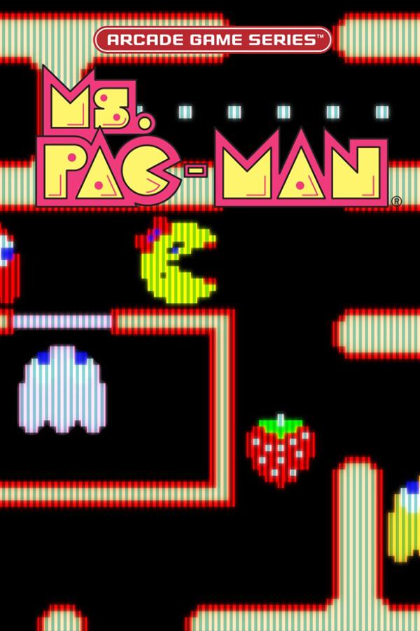 ARCADE GAME SERIES: Ms. PAC-MAN cover art