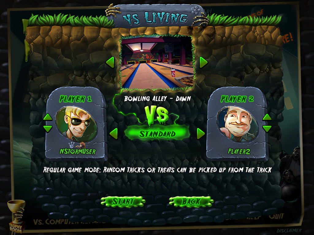 Zombie Bowl-o-Rama screenshot 2
