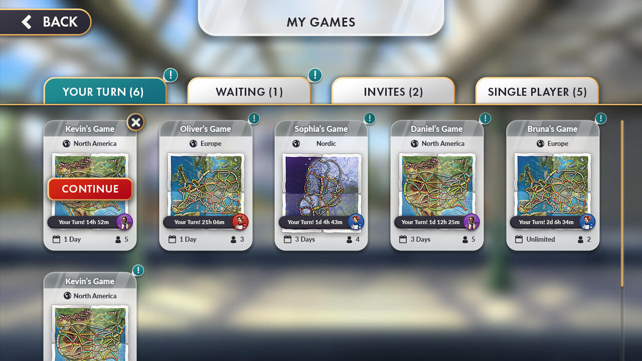 Ticket to Ride® screenshot 2