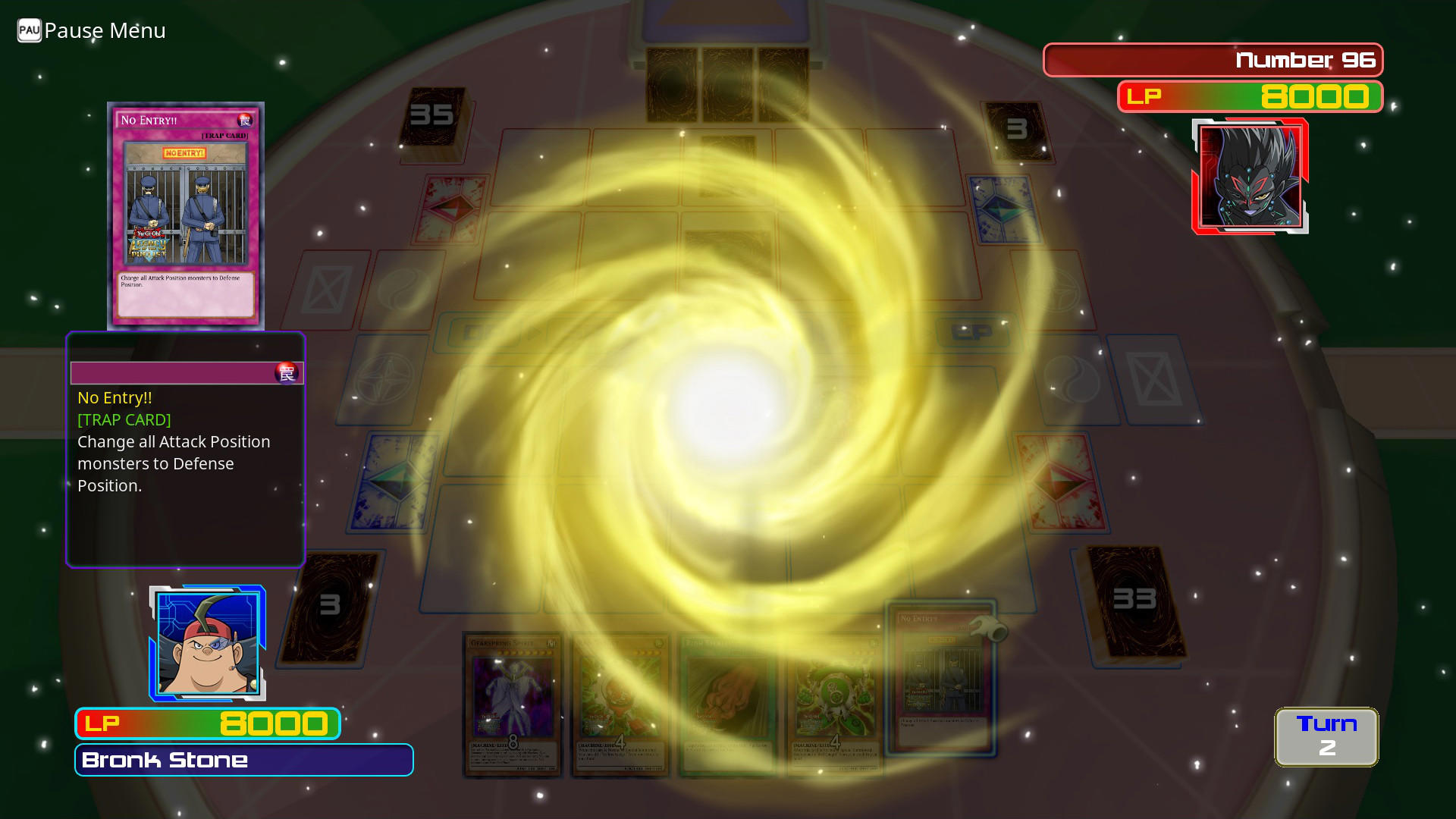 Yu-Gi-Oh! ZEXAL Dark Mist Saga screenshot 2