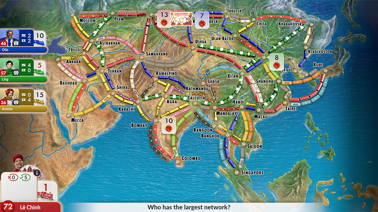 Ticket to Ride®: Round the World Ticket screenshot 1