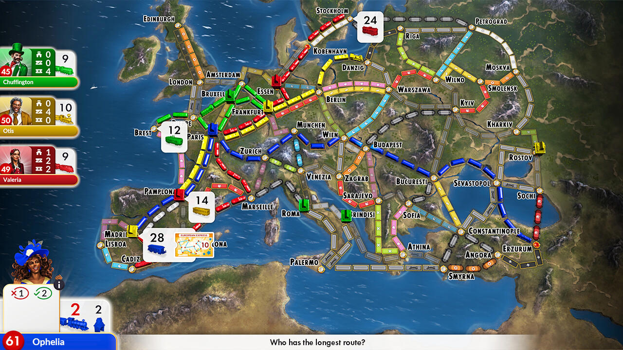 Ticket to Ride®: Round the World Ticket screenshot 3