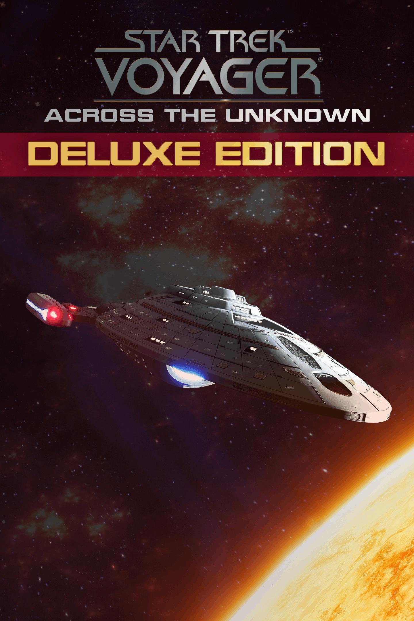 Star Trek: Voyager - Across the Unknown Deluxe Edition cover art