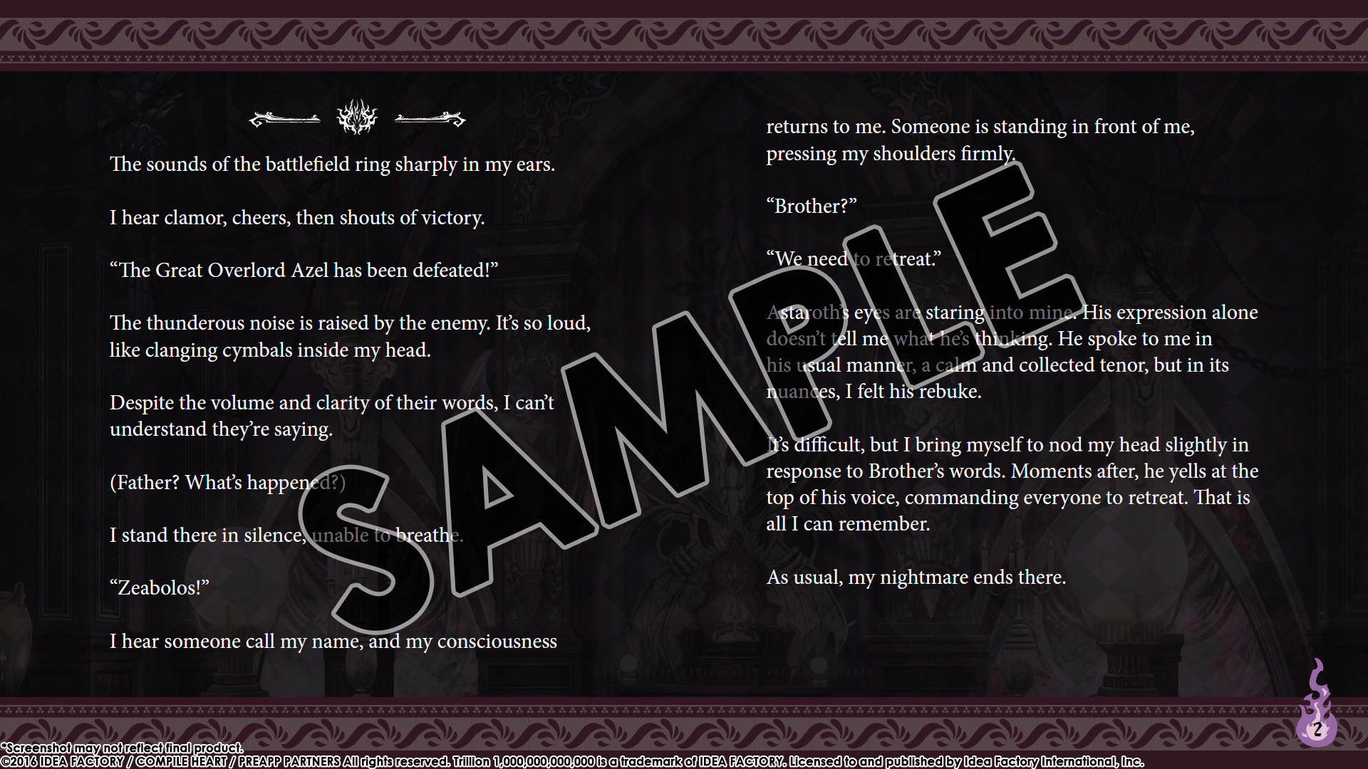 Trillion: God of Destruction - Deluxe Pack screenshot 3
