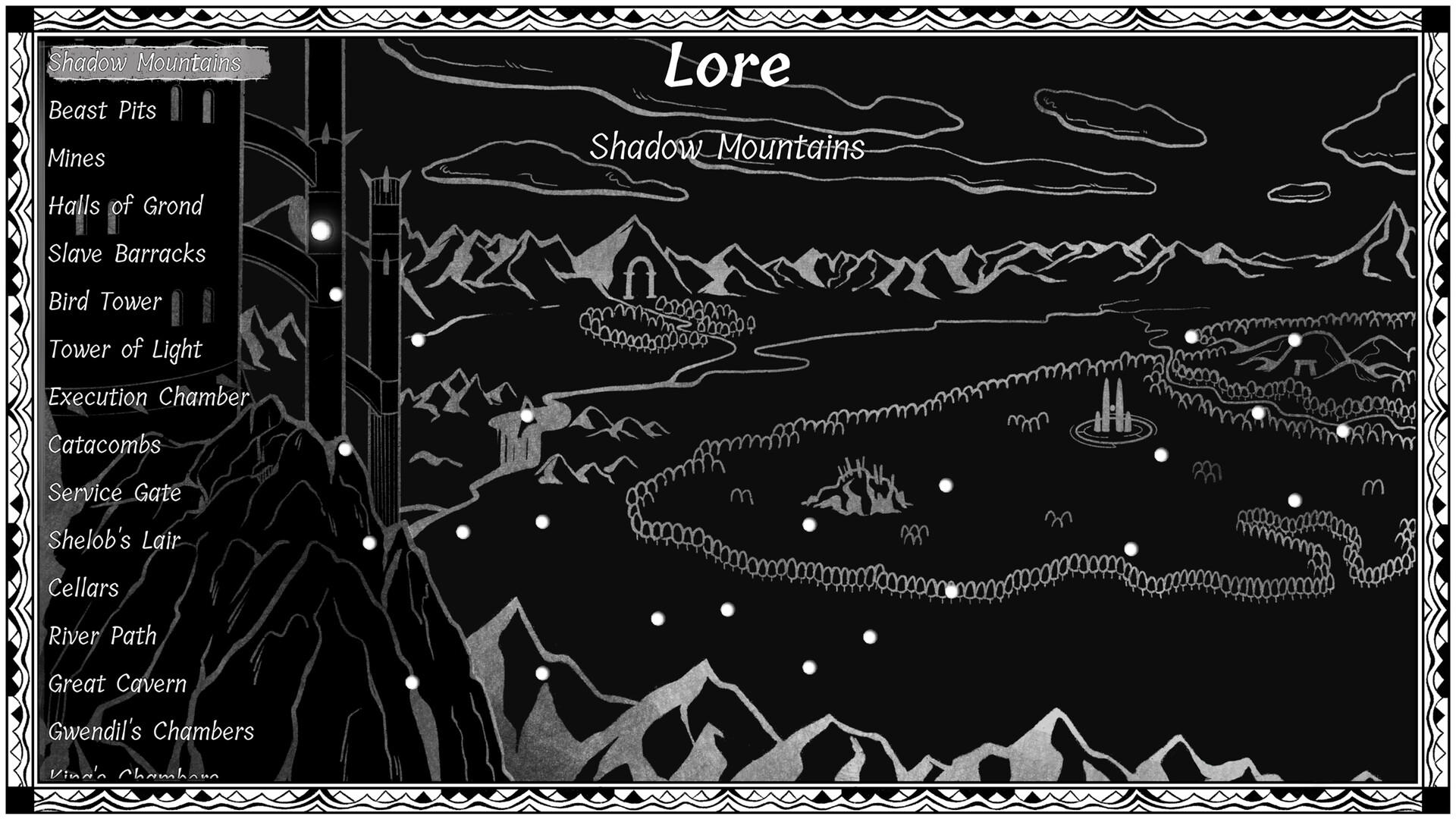 The Lord of the Rings: Gollum™ - Lore Compendium screenshot 2