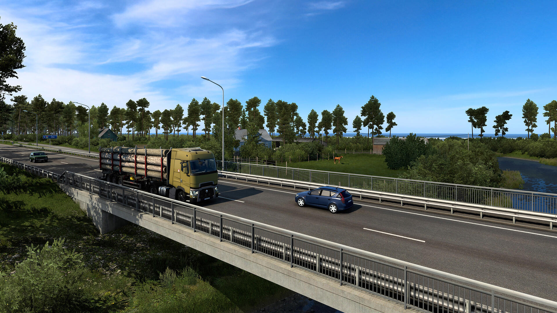 Euro Truck Simulator 2 - Beyond the Baltic Sea screenshot 2