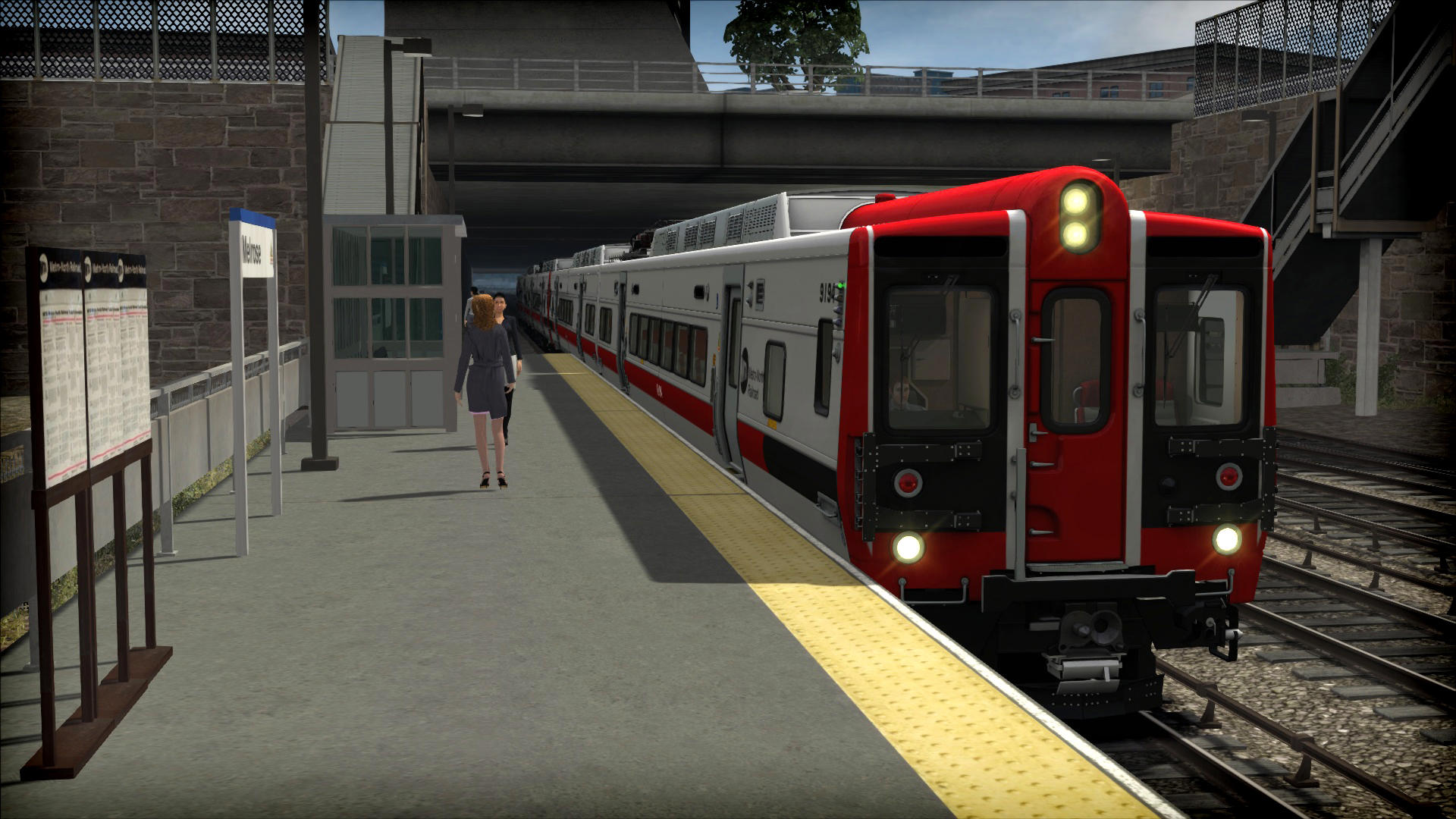 Train Simulator: Metro-North Kawasaki M8 EMU Add-On screenshot 1