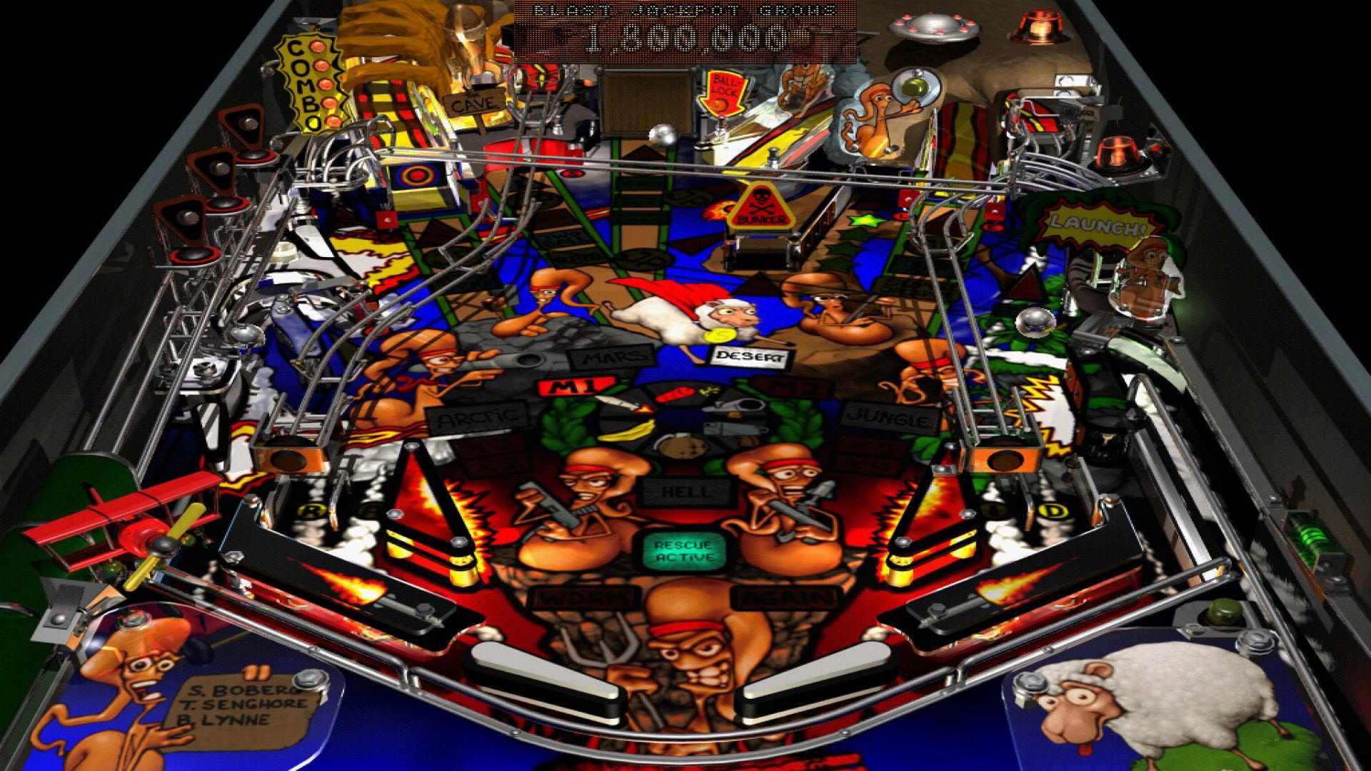 Worms Pinball screenshot 3