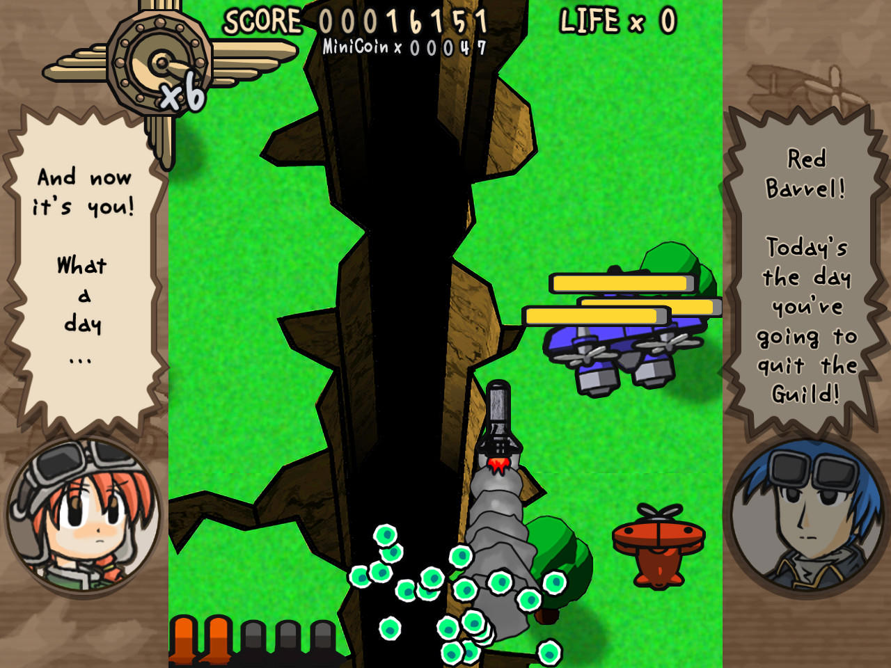 Flying Red Barrel - The Diary of a Little Aviator screenshot 3