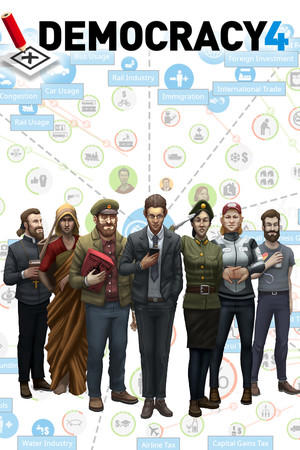Democracy 4 cover art