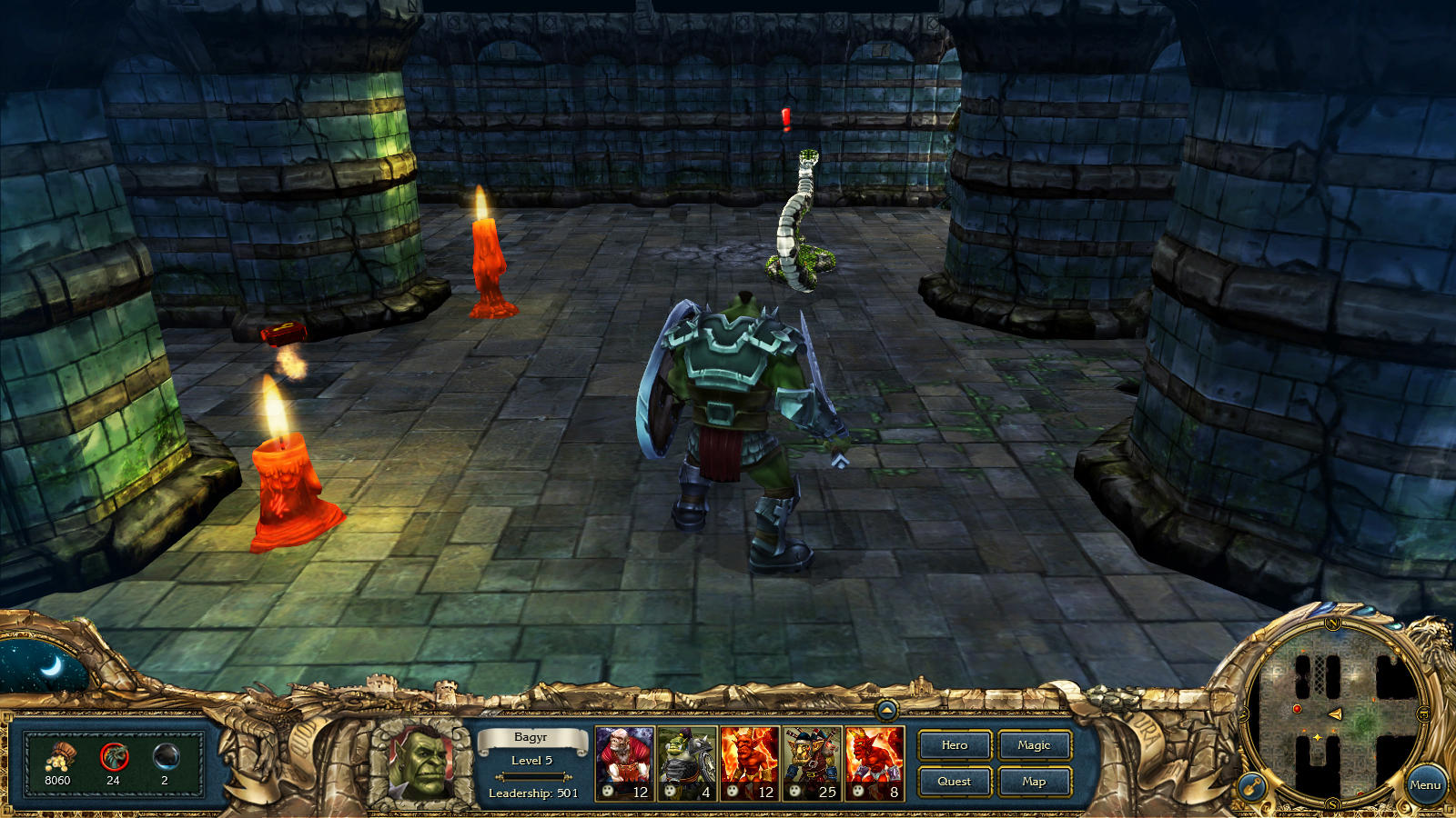 King's Bounty: Dark Side Premium Edition screenshot 1