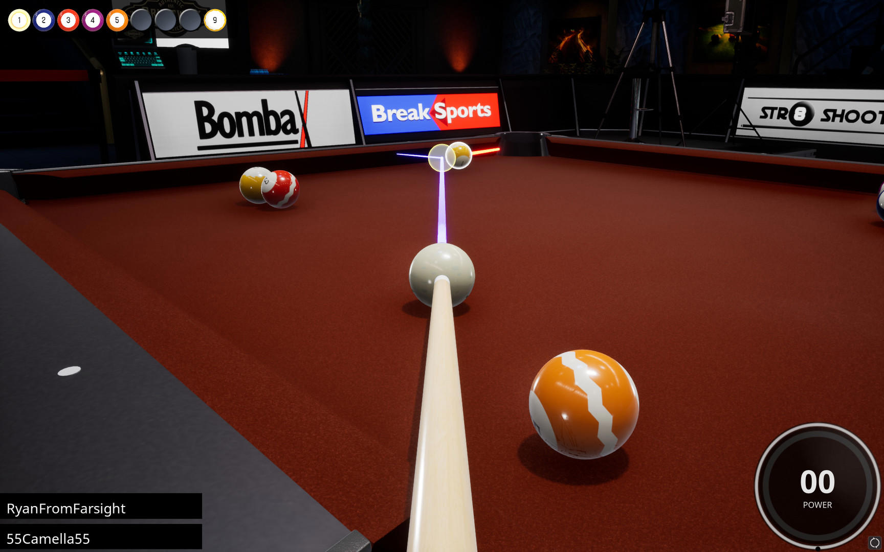 Brunswick Pro Billiards screenshot 2