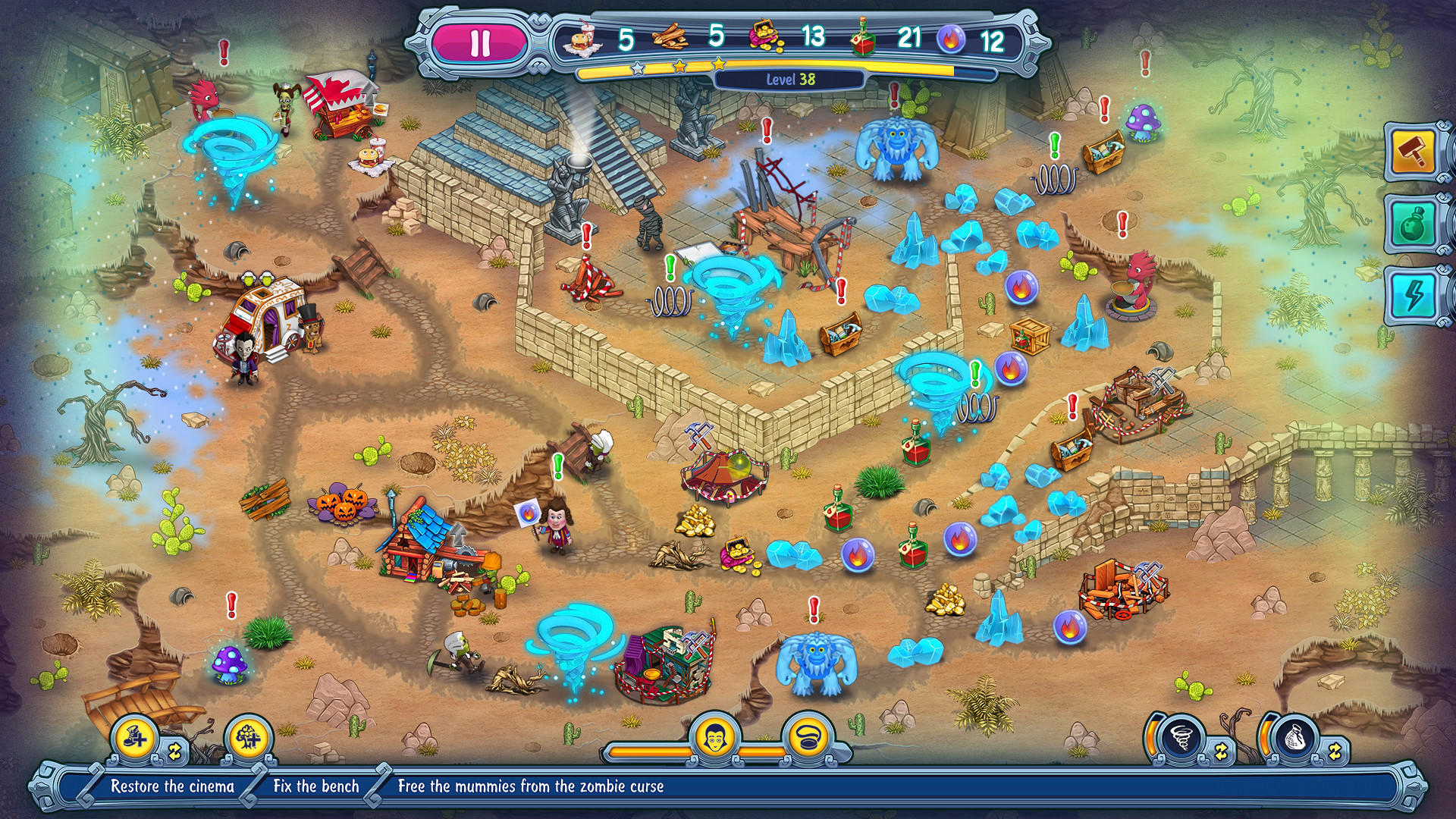 Incredible Dracula: The Ice Kingdom screenshot 1