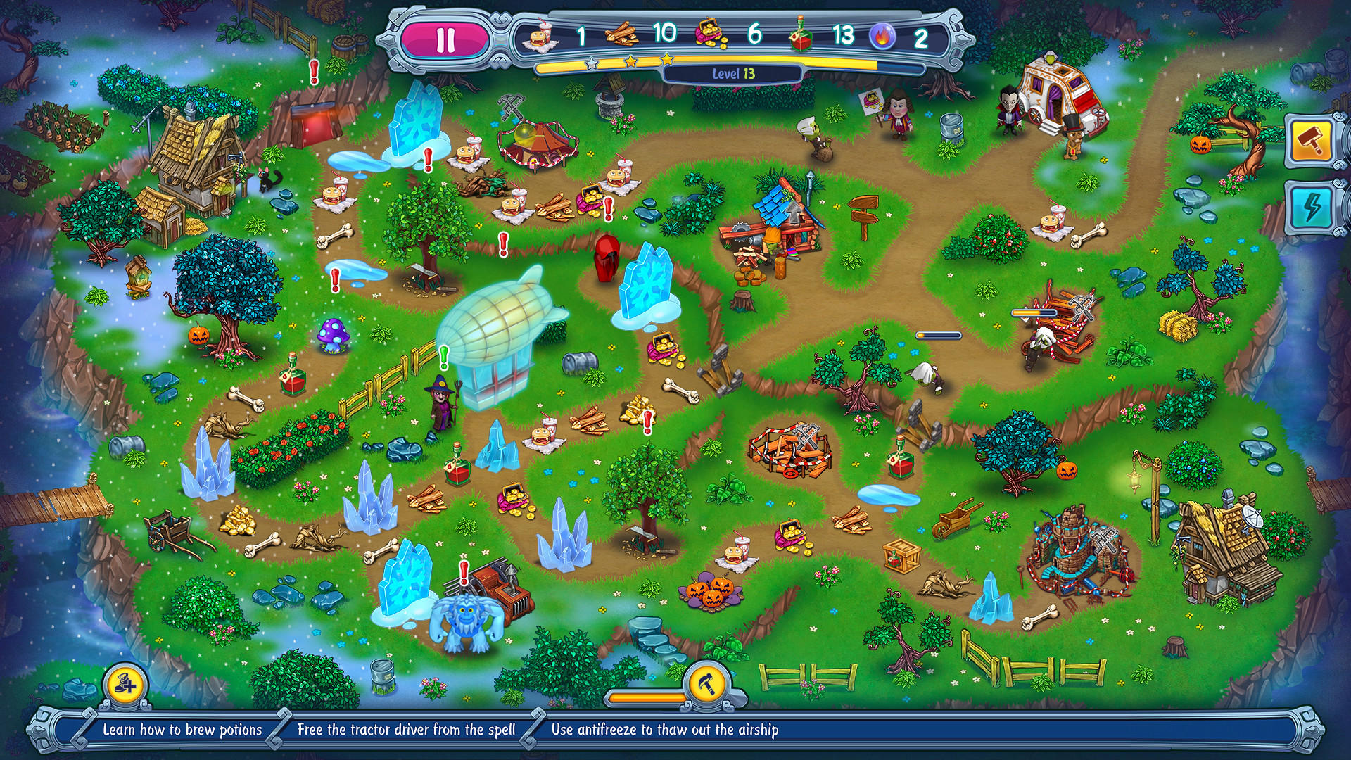 Incredible Dracula: The Ice Kingdom screenshot 2