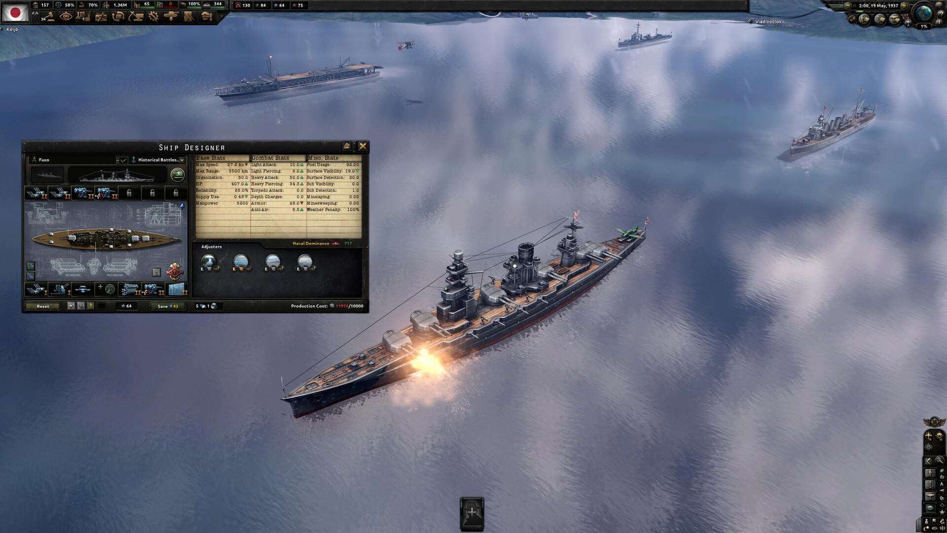 Cosmetic Pack - Hearts of Iron IV: Warships of the Pacific screenshot 2