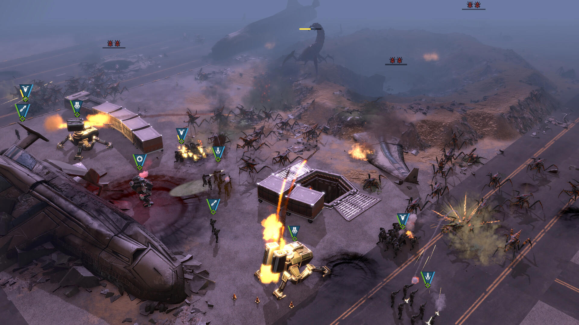 Starship Troopers: Terran Command - Urban Onslaught screenshot 2